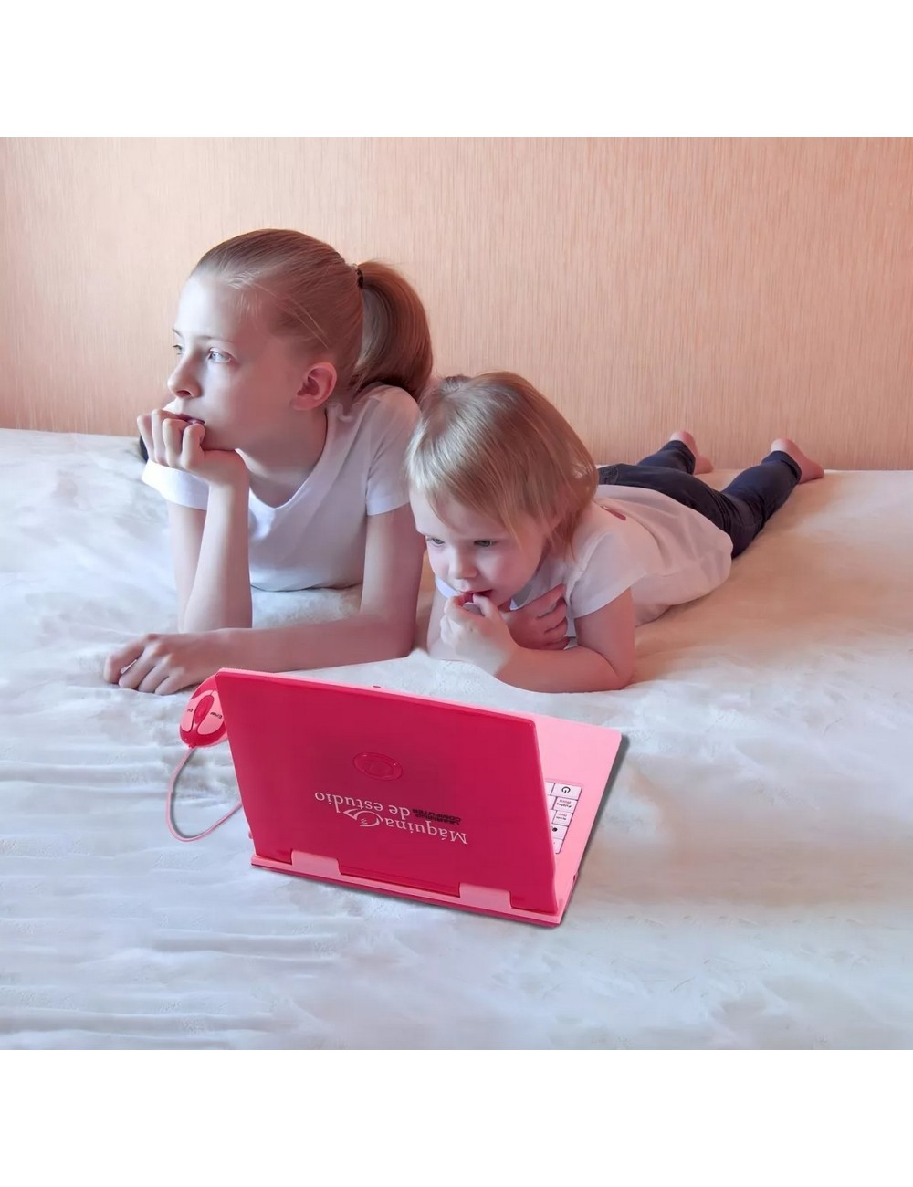 Portatil Computador Aprendizaje 130 Funciones Bilingüe Niñas