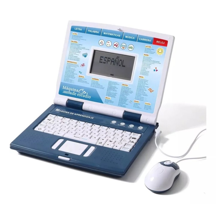 Portatil Computador Aprendizaje 130 Funciones Bilingüe Niños