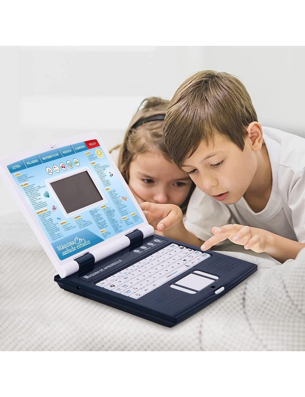 Portatil Computador Aprendizaje 130 Funciones Bilingüe Niños