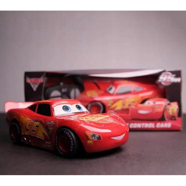 Carro Rayo Mcqueen Cars Control Remoto Juguete + Baterias