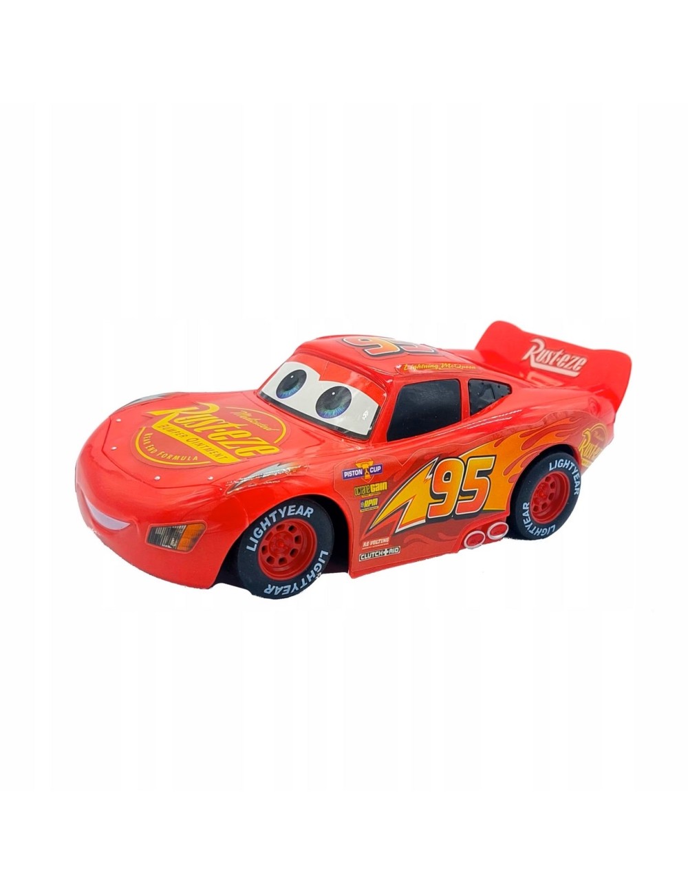 Carro Rayo Mcqueen Cars Control Remoto Juguete + Baterias