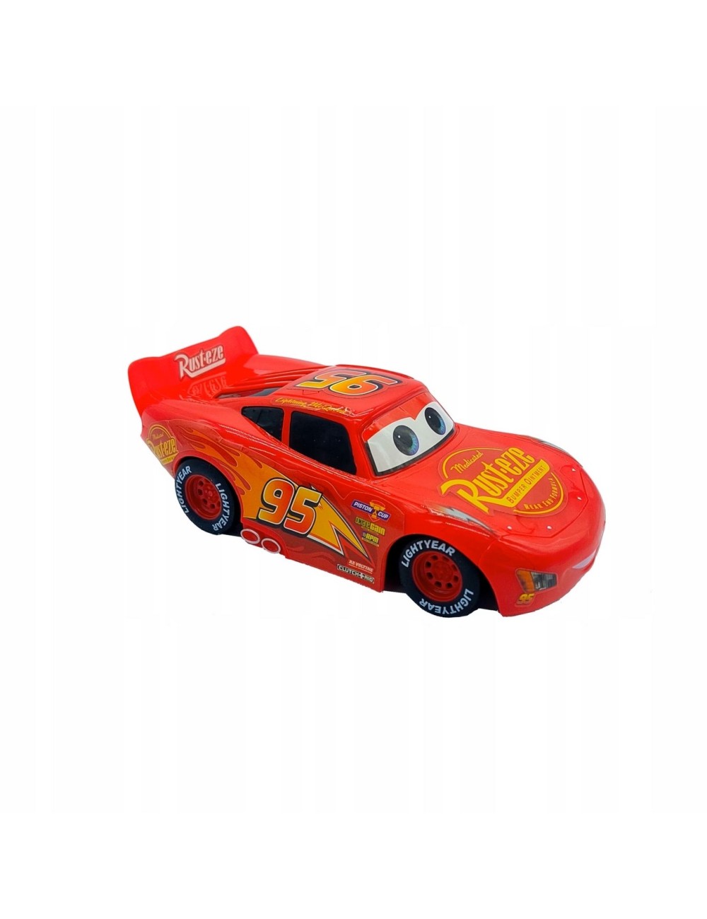 Carro Rayo Mcqueen Cars Control Remoto Juguete + Baterias