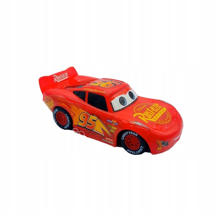 Carro Rayo Mcqueen Cars Control Remoto Juguete + Baterias