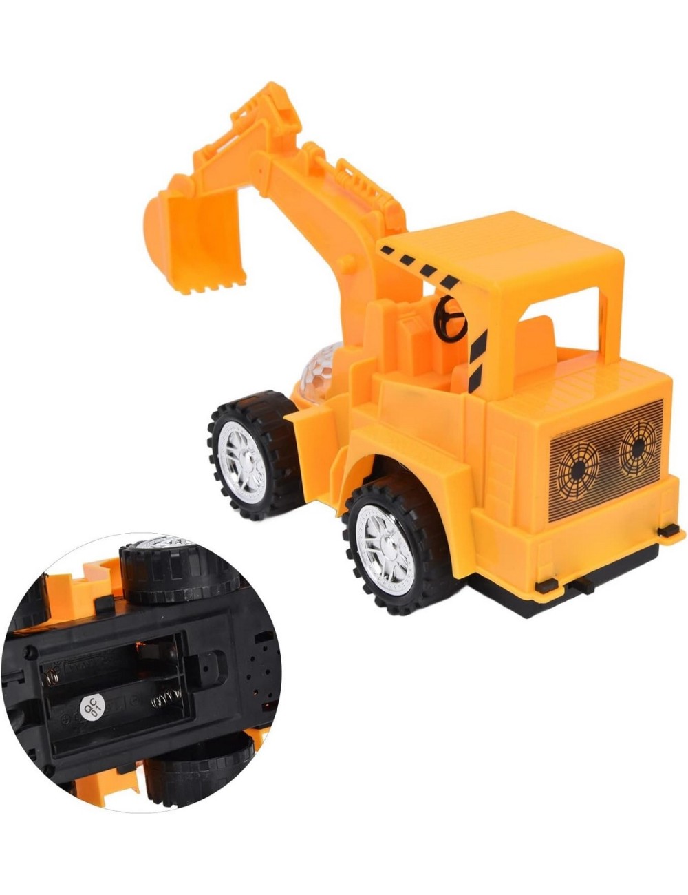 Carro Retroexcavadora Construccion Control Remoto + Baterias