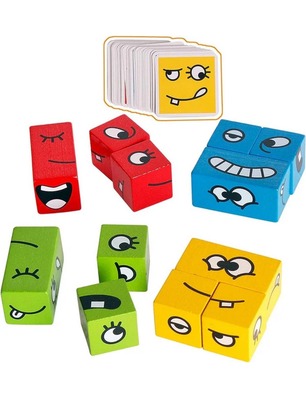 Juego Mesa Emojis Caras Smiling Face Cubos Trendy Estrategia