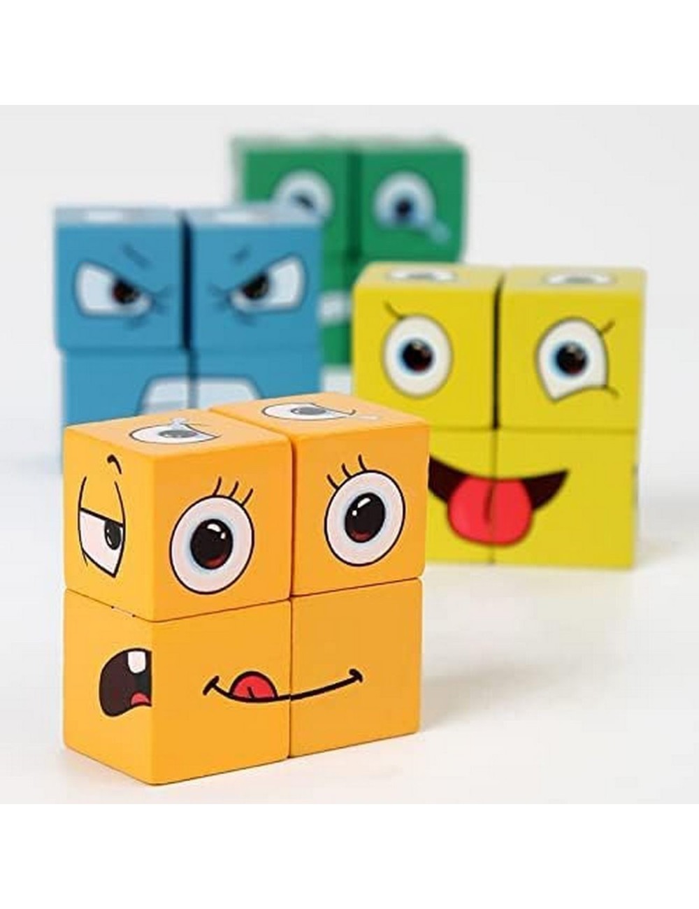Juego Mesa Emojis Caras Smiling Face Cubos Trendy Estrategia