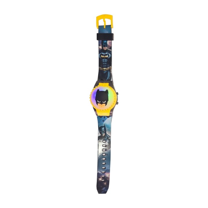 Reloj Niños Digital Batman Heroe Luces Spinner Infantil