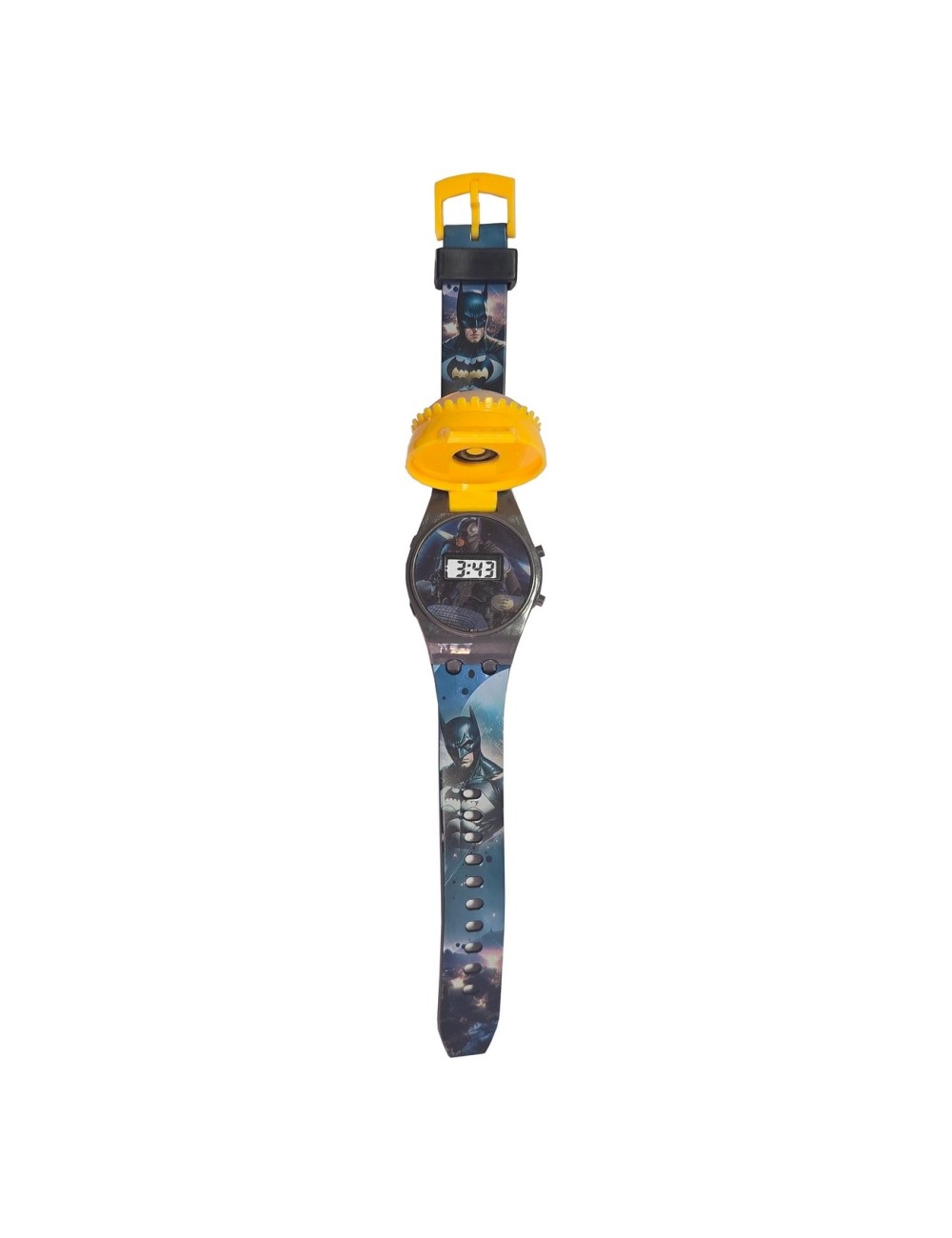 Reloj Niños Digital Batman Heroe Luces Spinner Infantil