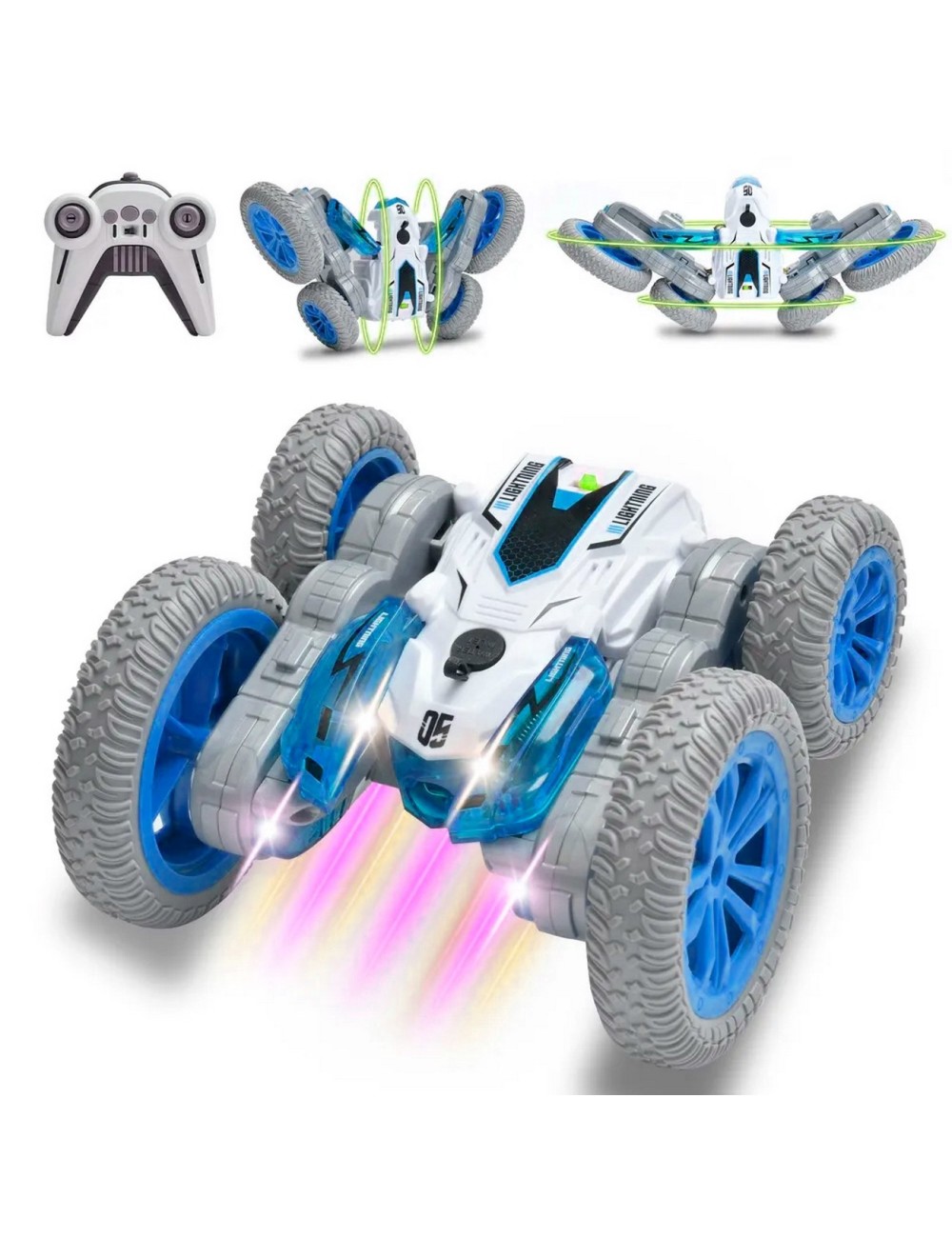 Carro 360 Grados Control Remoto Recargable Niños Regalo