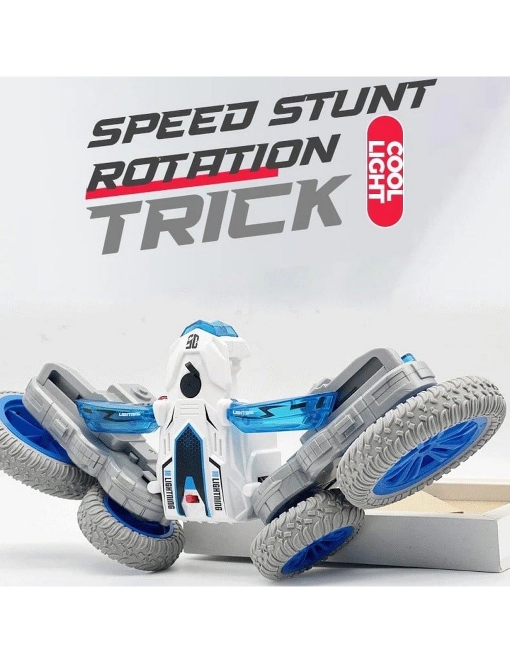 Carro 360 Grados Control Remoto Recargable Niños Regalo