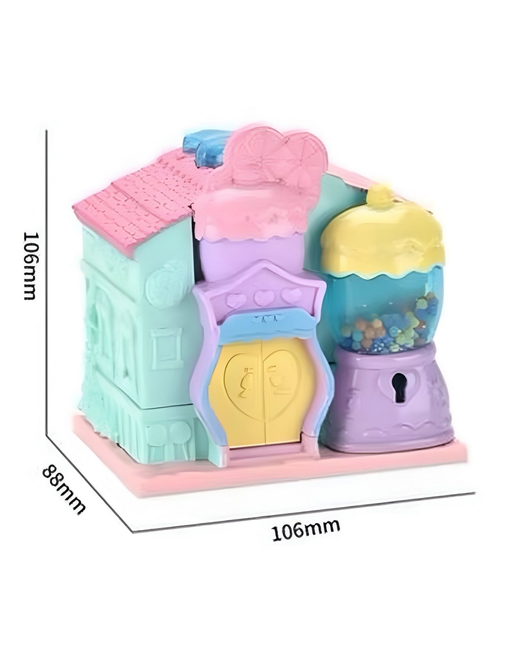 Casa De Muñecas Casa De Dulces Juguete Con Accesorios Niña