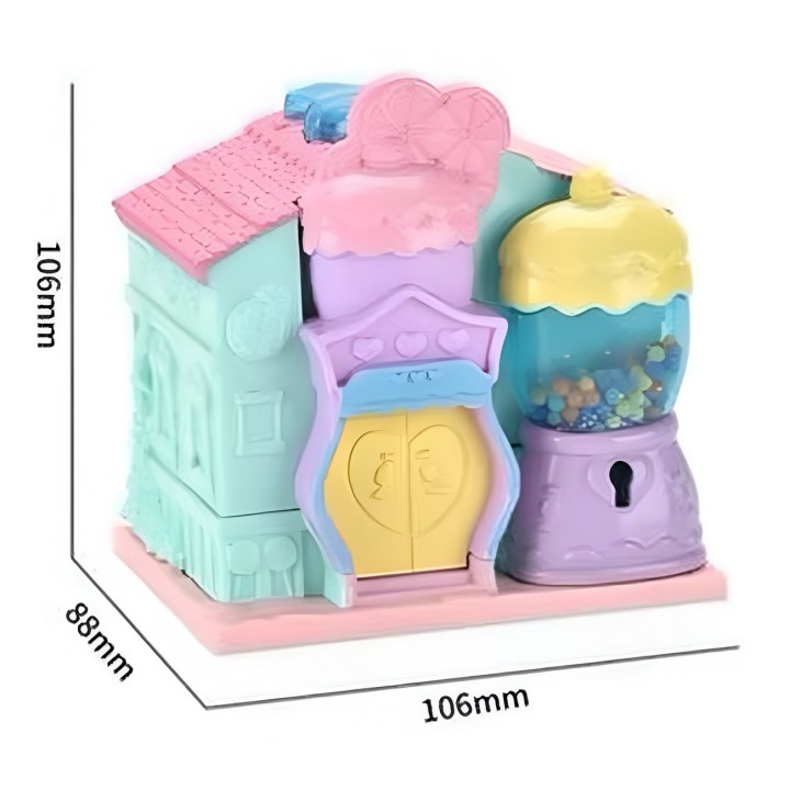 Casa De Muñecas Casa De Dulces Juguete Con Accesorios Niña