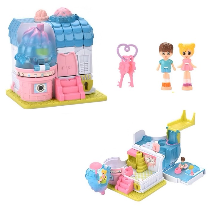 Casa De Muñecas Casa De Helados Juguete Con Accesorios Niña