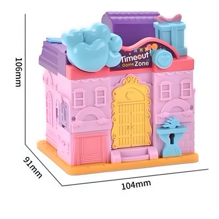 Casa De Muñecas Castillo Casa De Juguete Con Accesorios Niña