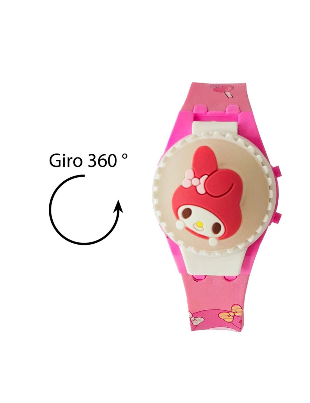 Reloj Niños Digital My Melody Luces Spinner Infantil Niñas