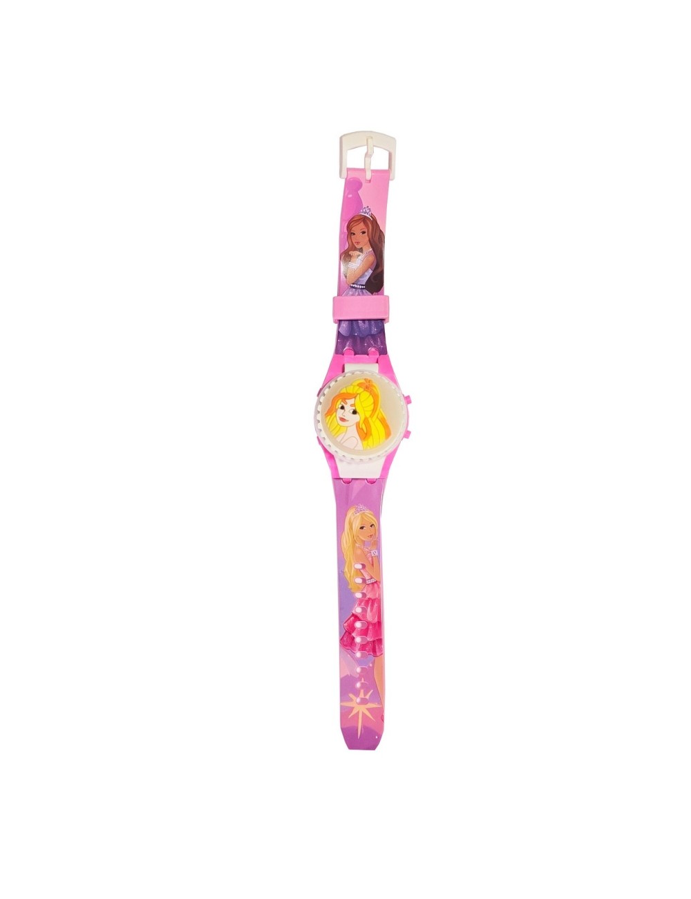 Reloj Niños Digital Princesa Niñas Luces Spinner Infantil