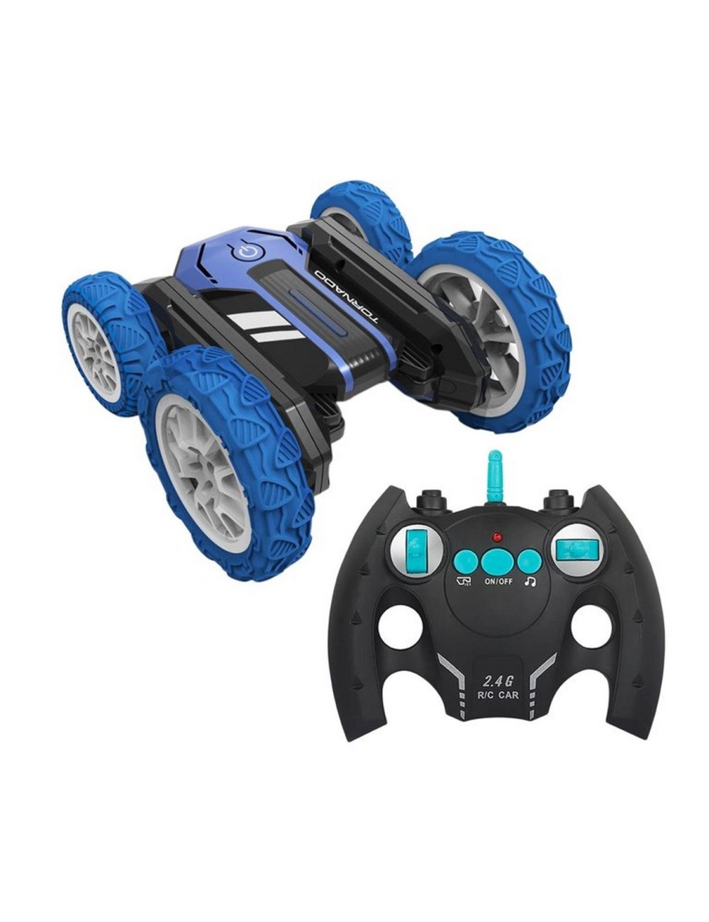 Carro 360 Grados Tornado Control Remoto Recargable Niños