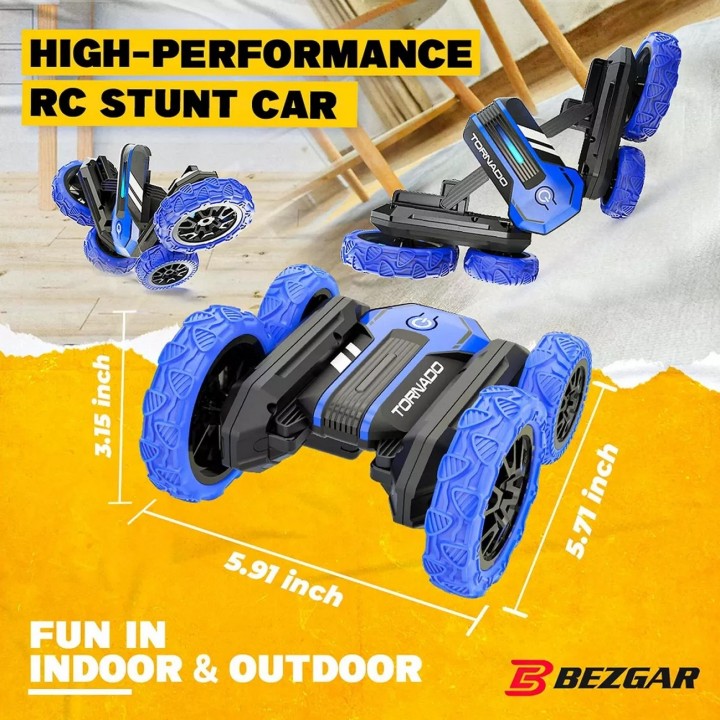 Carro 360 Grados Tornado Control Remoto Recargable Niños