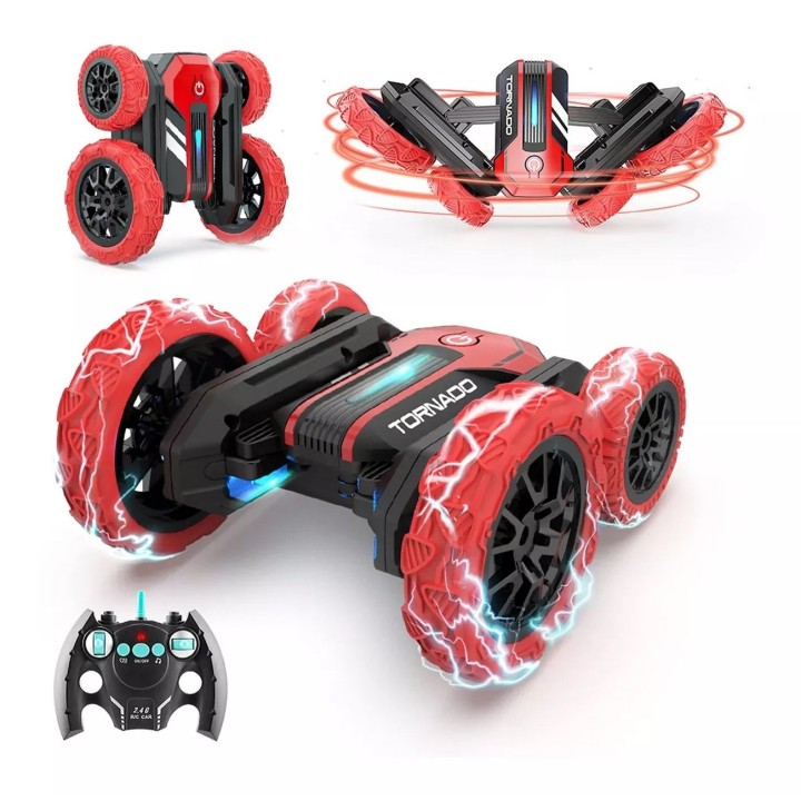 Carro 360 Grados Tornado Control Remoto Recargable Niños