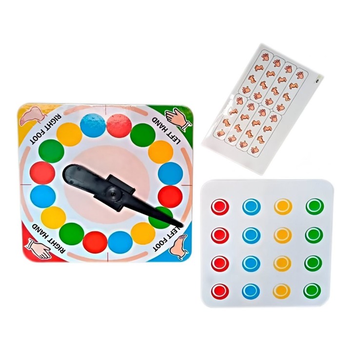 Juego Twister En Familia Twist Tapete Colores 2 En 1