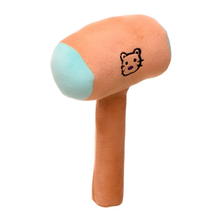 Sonajero Peluche Felpa Estimulación Temprana Martillo Maso