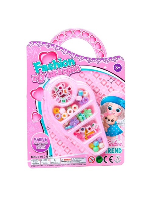 Set Kit Para Hacer Pulseras Brazaletes Pedreria Niñas