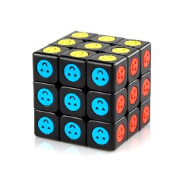 Cubo Emoji Soma Mágico Rubik 6 Colores Juguete Didáctico