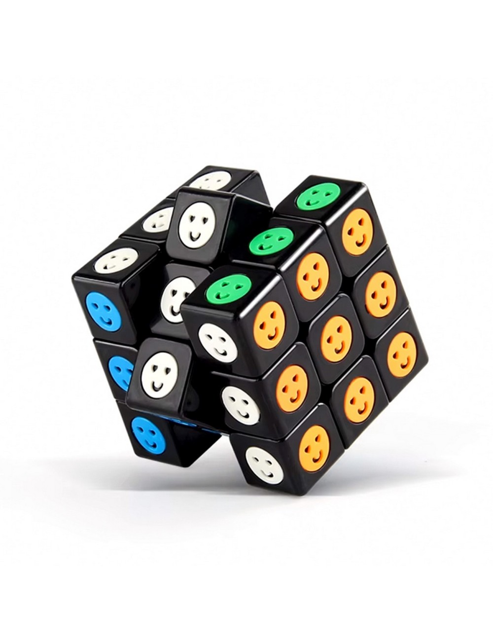 Cubo Emoji Soma Mágico Rubik 6 Colores Juguete Didáctico