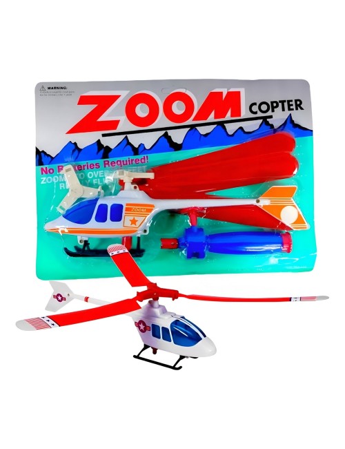 Helicoptero Volador Sistema Impulsado Aerodinamico Juguete