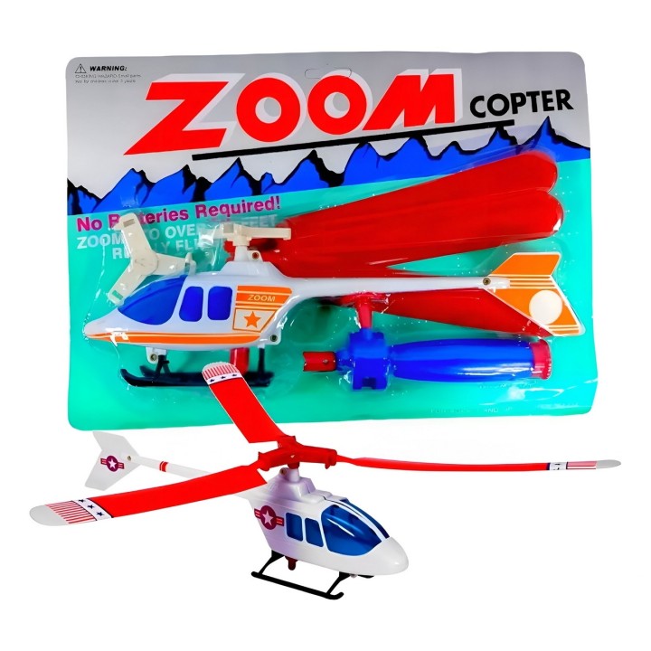 Helicoptero Volador Sistema Impulsado Aerodinamico Juguete