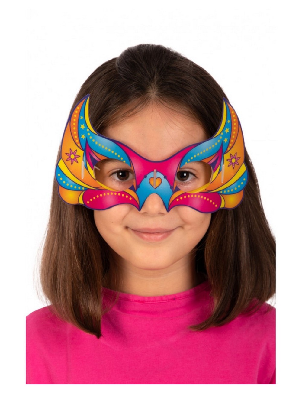 Antifaz Mascara Glow Neón Party Fiesta Hora Loca X 6 Unidad