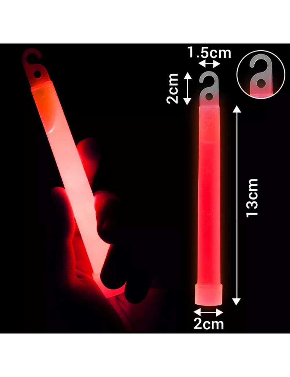 Barra Glow Stick Neón Party Fiesta Hora Loca X 6 Unidades