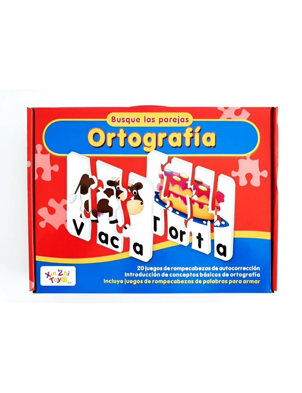 Rompecabezas Didactico Ortografia Desarrollo Motriz Niños