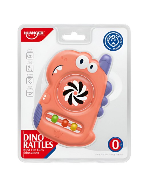 Sonajero Dinosaurio Estimulación Temprana Bebé Juguete