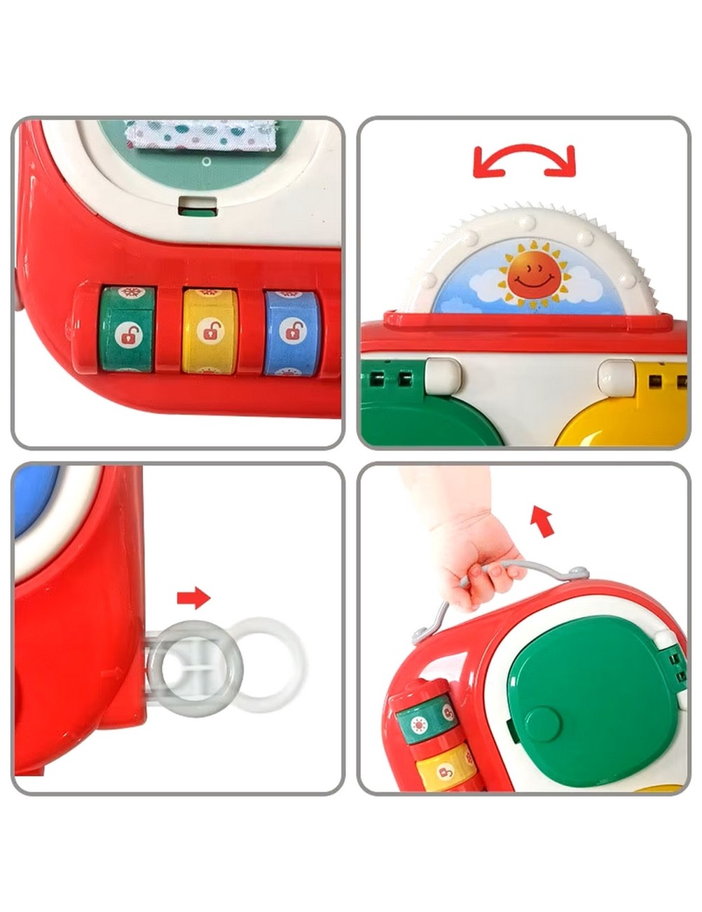 Tablero De Entrenamiento Pizarra Movimiento Interactivo Bebe