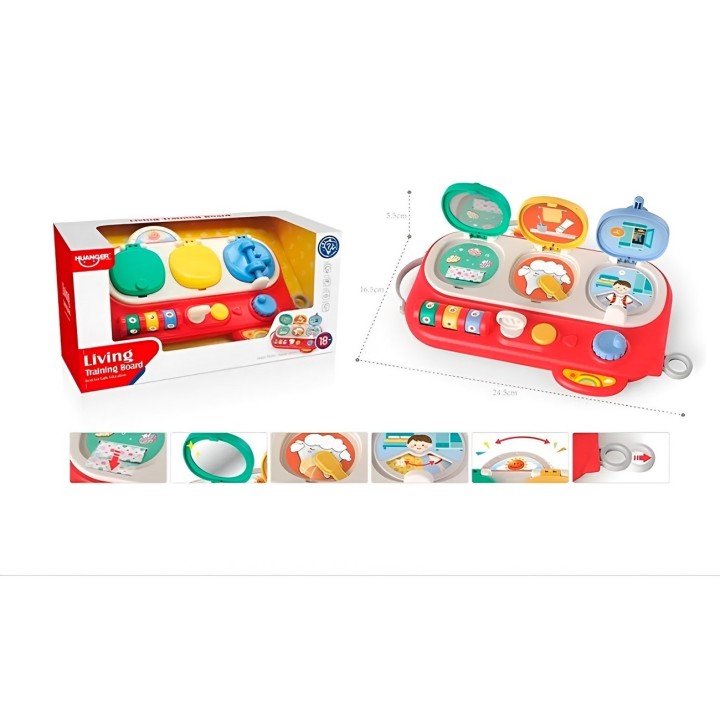Tablero De Entrenamiento Pizarra Movimiento Interactivo Bebe