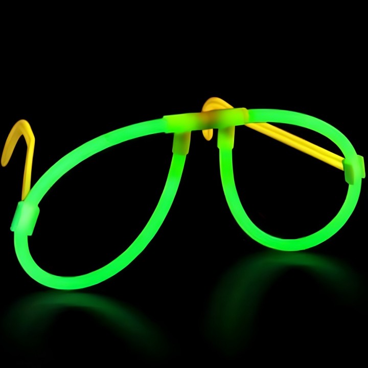 Gafas Glow Stick Neón Party Fiesta Hora Loca X 6 Unidades