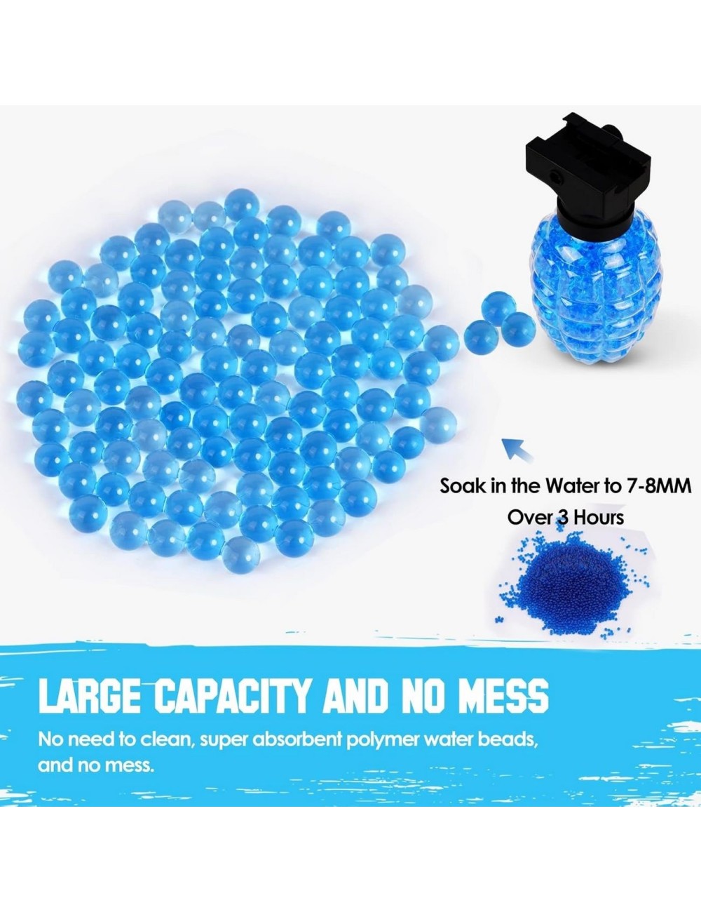 Pistola De Hidrogel Ak47 Automatica Electrica + Accesorios