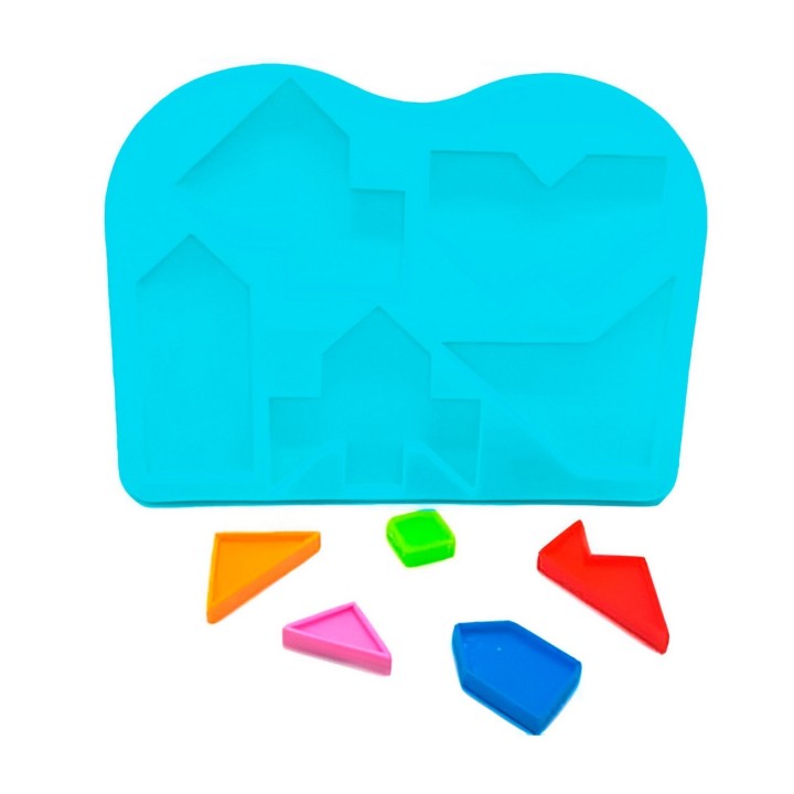 Juego De Mesa Tangram Aprendizaje Desarrollo Cognitivo