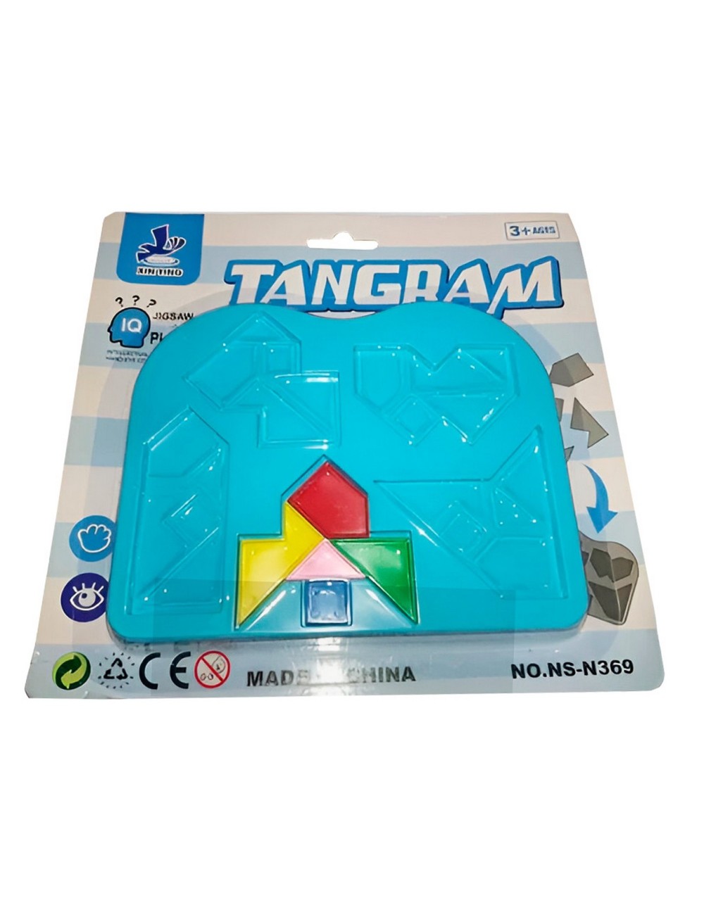 Juego De Mesa Tangram Aprendizaje Desarrollo Cognitivo