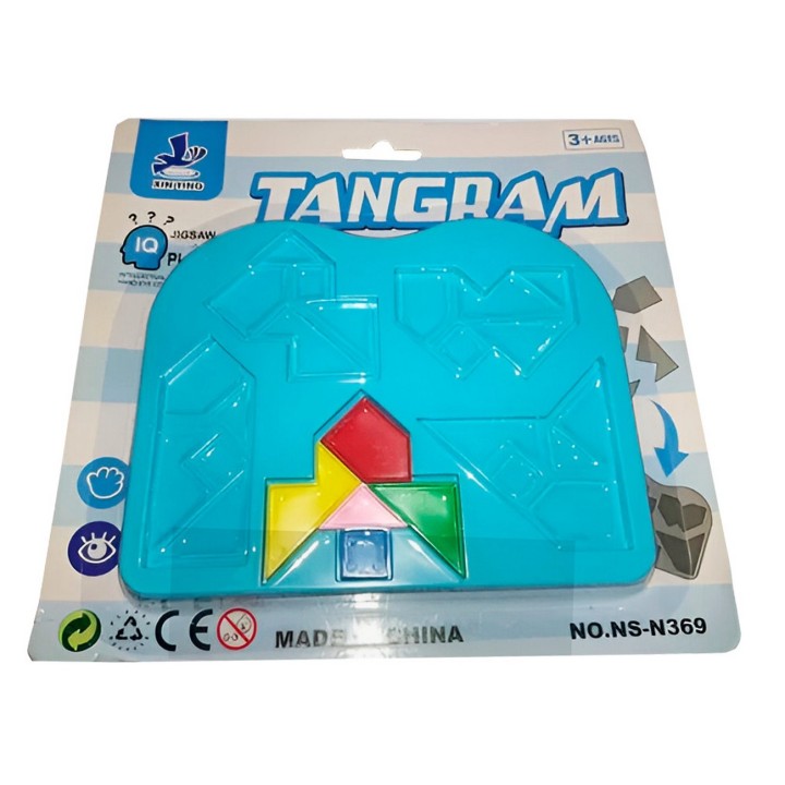Juego De Mesa Tangram Aprendizaje Desarrollo Cognitivo