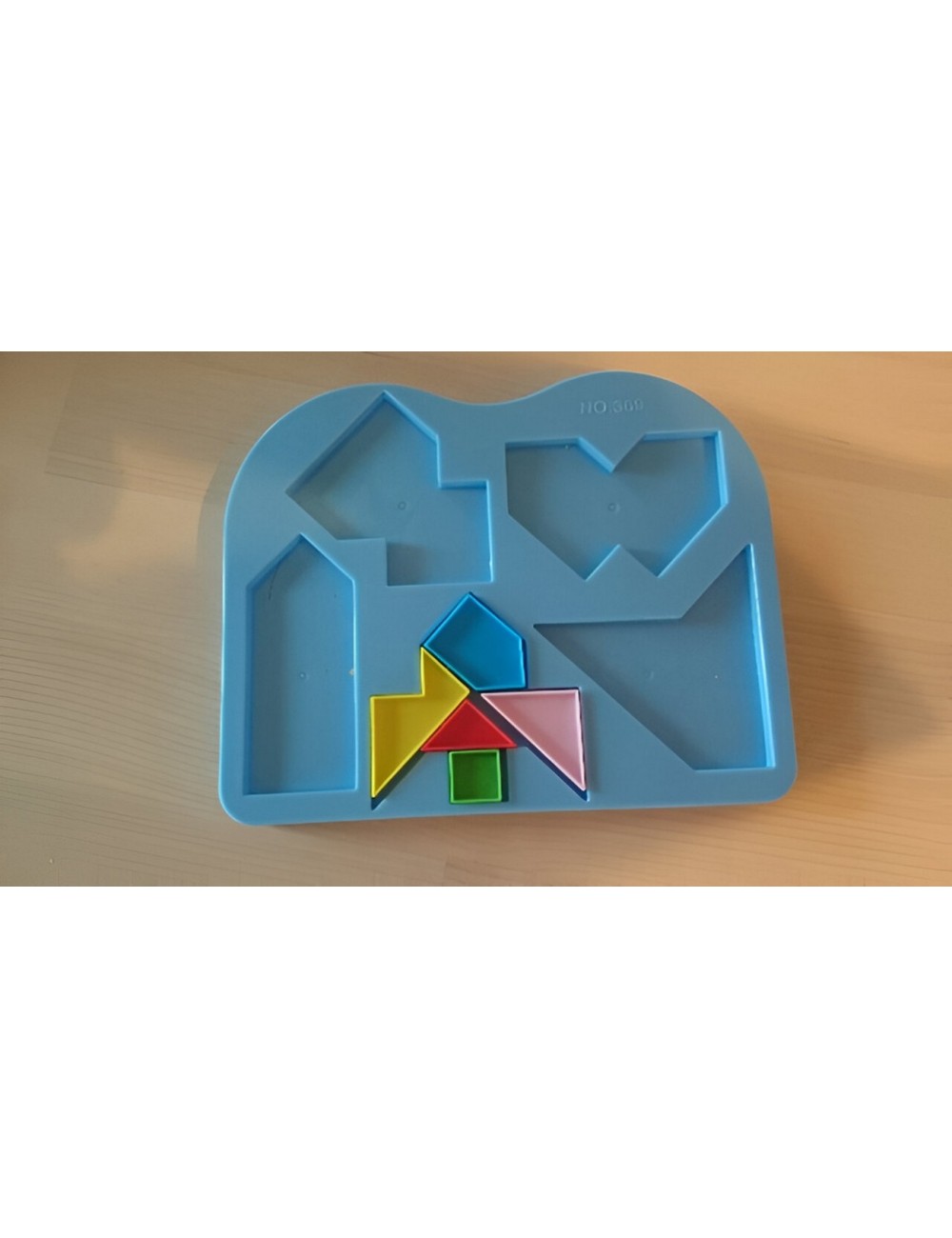 Juego De Mesa Tangram Aprendizaje Desarrollo Cognitivo