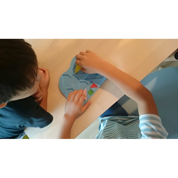 Juego De Mesa Tangram Aprendizaje Desarrollo Cognitivo