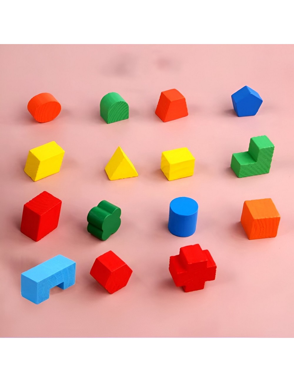 Juego Cubo Encastre Figura Geometria Colores Desarrollo niño DM1040