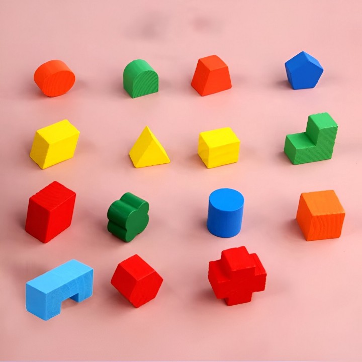 Juego Cubo Encastre Figura Geometria Colores Desarrollo niño DM1040