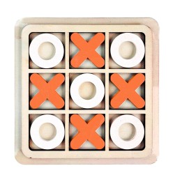 Juego De Mesa Madera Triqui Didactico Interactivo