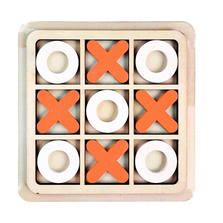 Juego De Mesa Madera Triqui Didactico Interactivo