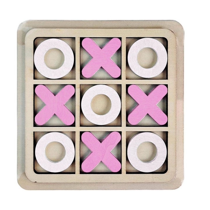 Juego De Mesa Madera Triqui Didactico Interactivo