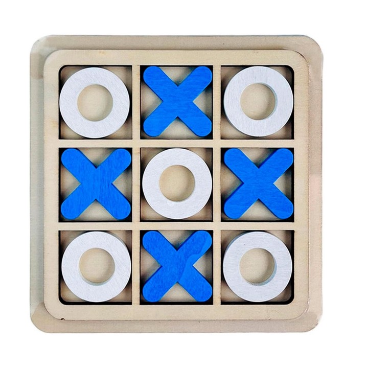 Juego De Mesa Madera Triqui Didactico Interactivo