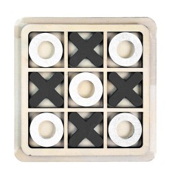 Juego De Mesa Madera Triqui Negro Didactico Interactivo